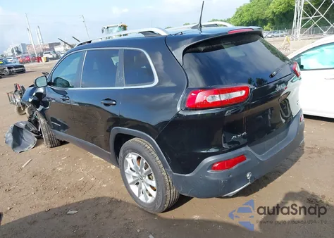 2017 Jeep Cherokee Limited 4X4 z USA, uszkodzony, nr VIN 1C4PJMDS1HW606821